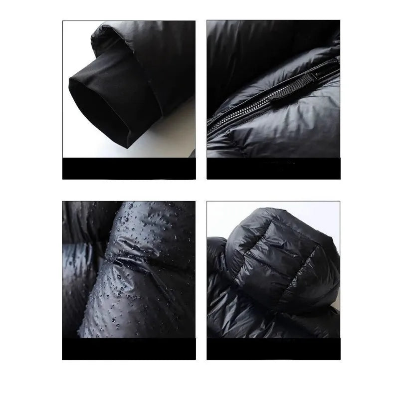 Women's Down Winter Jacket Short Parkas Loose Thick Warm Hooded Leisure Time Versatile Overcoat