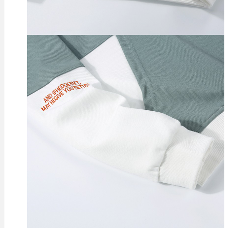 Streetwear Mens Hip Hop Casual Pullover All-Matchhooded Male Tops 2021 Fall New Sweatshirt Men's Hooded Fake Two Sweatshirts