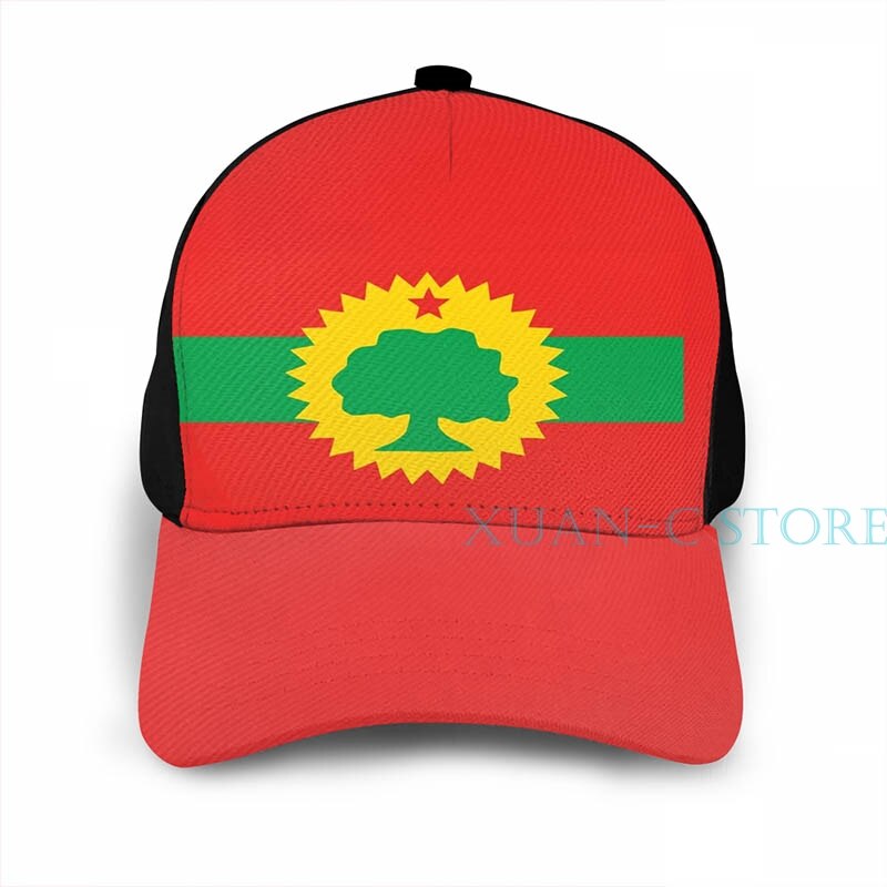 Oromo Flag printed Basketball Cap for men and Women Fashion all over print Unisex hat