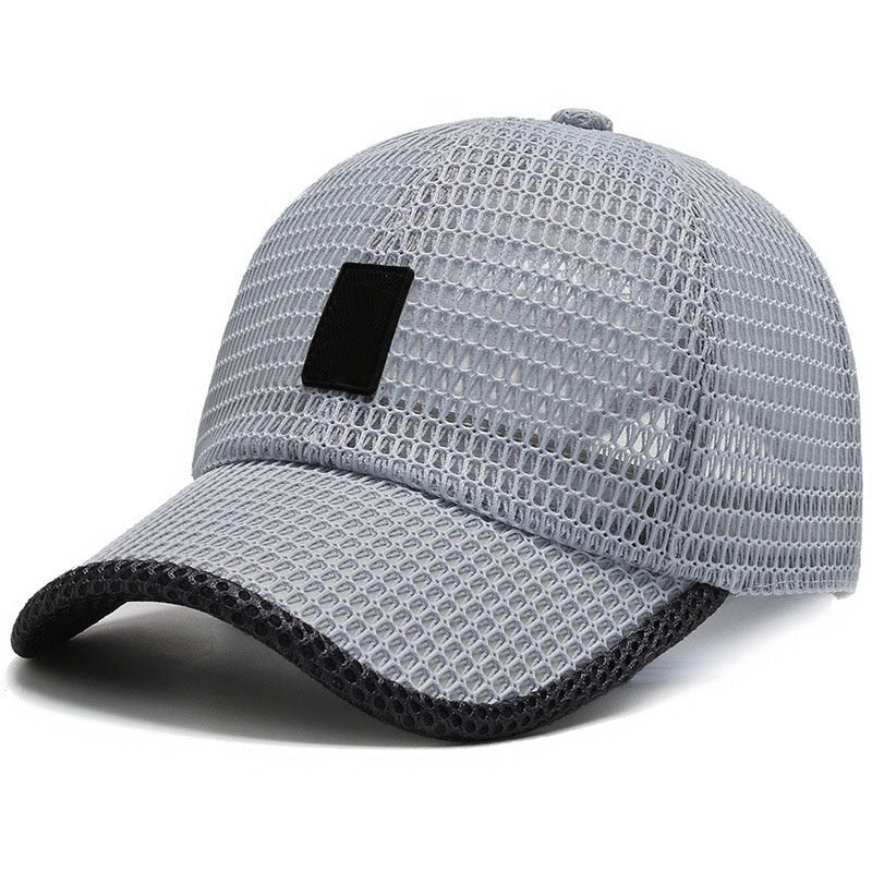 Mesh Baseball Cap Summer Breathable, Adjustable , Snapback Trucker