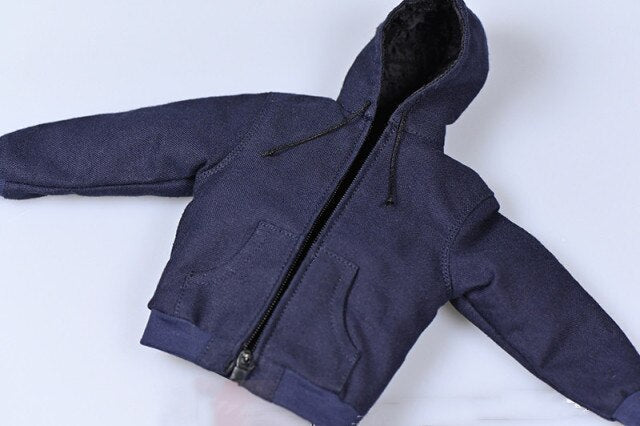 In Stock 1/6 Classic Retro Casual Clothes Accessories Trend Hooded Canvas Jacket Fit 12" Male Soldier Action Figure Toys