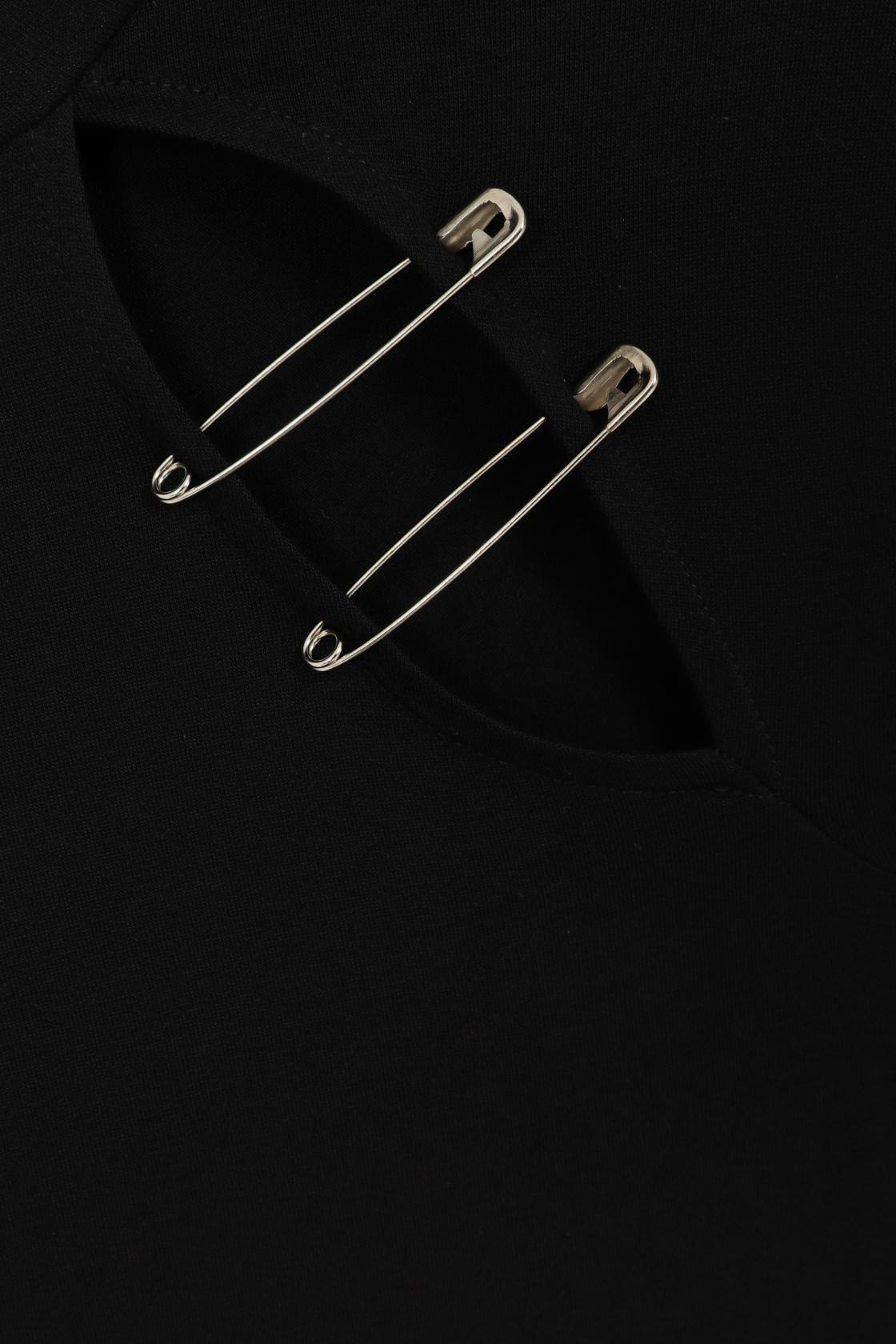 Necessary Evil Nyx Goth Midi Dress