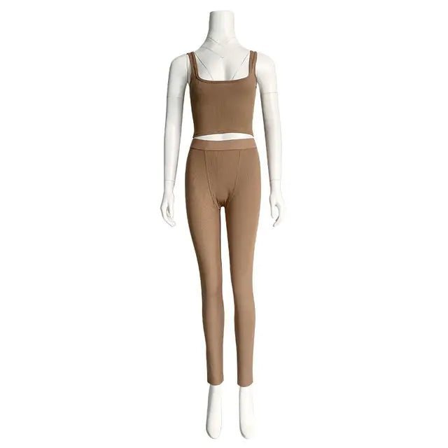 2 Piece Set Gym Active Wear - Digital Merkato International (DMI)