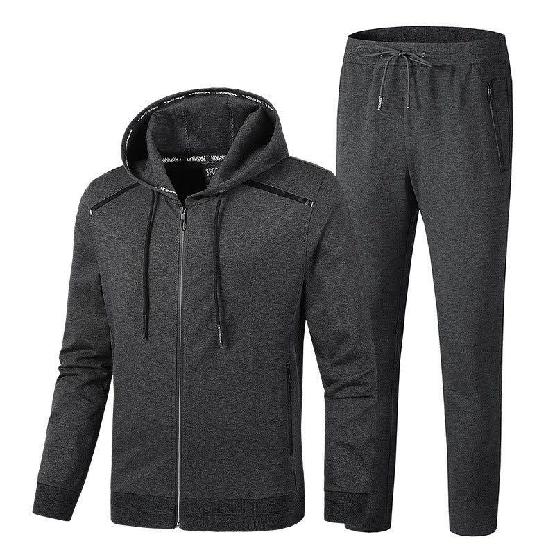 2 Pieces Hoodies Jogger suits Sportwear Sets for Men - Digital Merkato International (DMI)