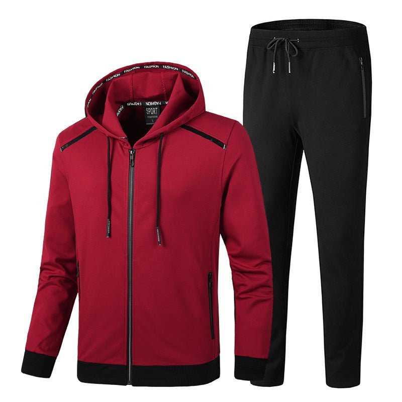 2 Pieces Hoodies Jogger suits Sportwear Sets for Men - Digital Merkato International (DMI)