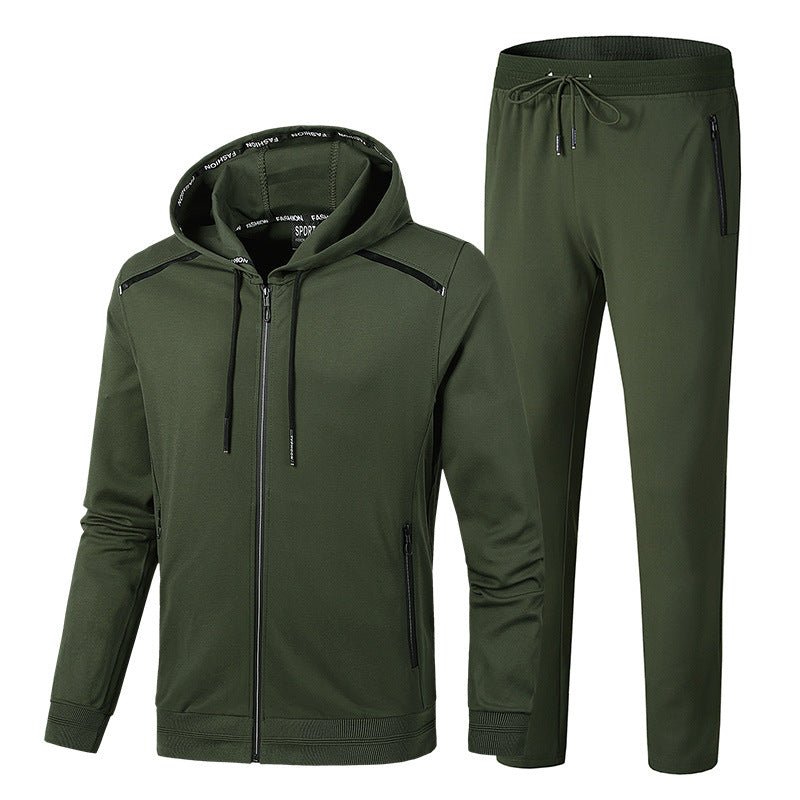 2 Pieces Hoodies Jogger suits Sportwear Sets for Men - Digital Merkato International (DMI)