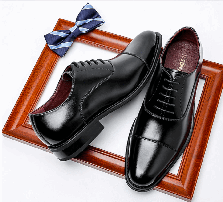 2021 High Quality Handmade Oxford Dress Shoes Men Genuine Cow Leather Suit Shoes Footwear Wedding Formal Italian Shoes Hot - DMI Store