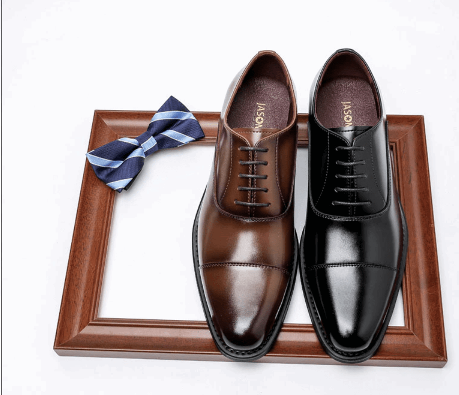 2021 High Quality Handmade Oxford Dress Shoes Men Genuine Cow Leather Suit Shoes Footwear Wedding Formal Italian Shoes Hot - DMI Store