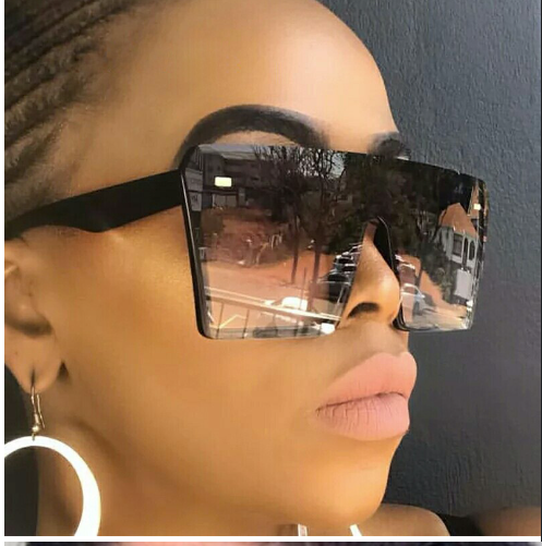 Big Box Square Rice Nail Sunglasses