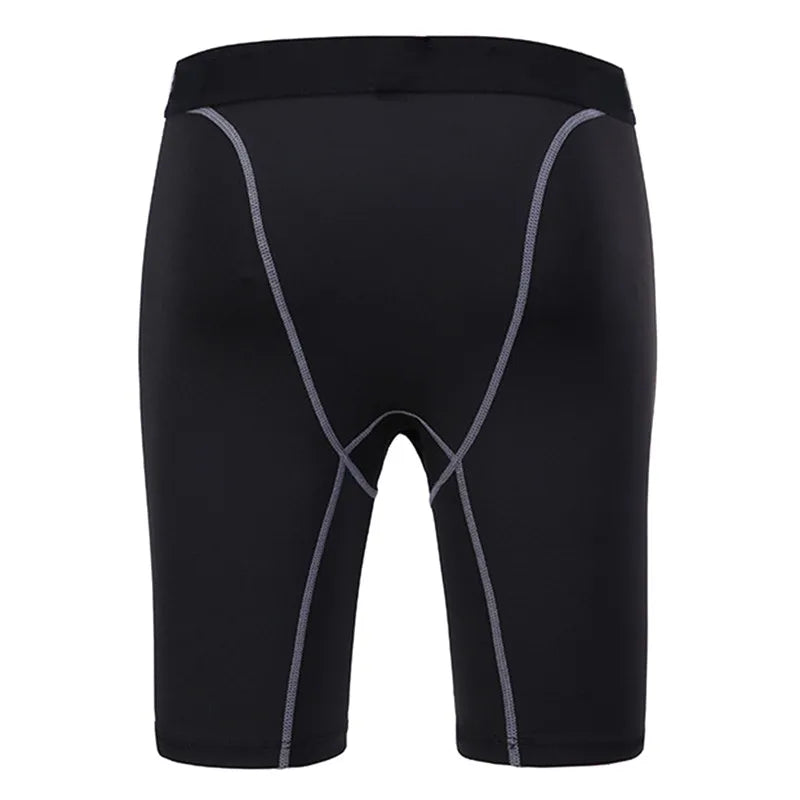 Men Compression Short Running Tights Quick Dry Gym Fitness Sport Shorts