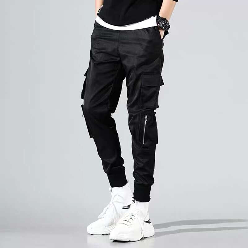 Cargo Pants Streetwear Joogers  Sweatpant Hip-hop Pockets Trousers for Men