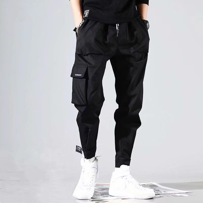 Cargo Pants Streetwear Joogers  Sweatpant Hip-hop Pockets Trousers for Men