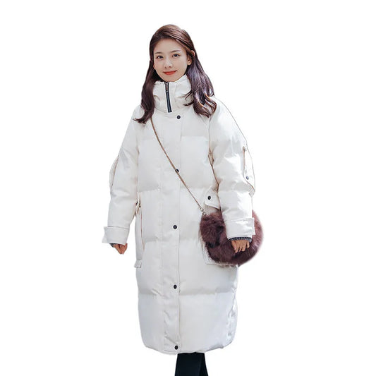 Long Parkas Women’s Oversized Hooded Winter Coat