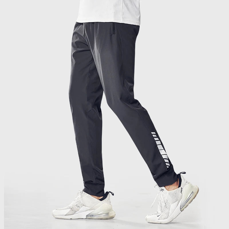 Sport Pants With Zipper Pockets Training Fitness Pants Soccer  For Men