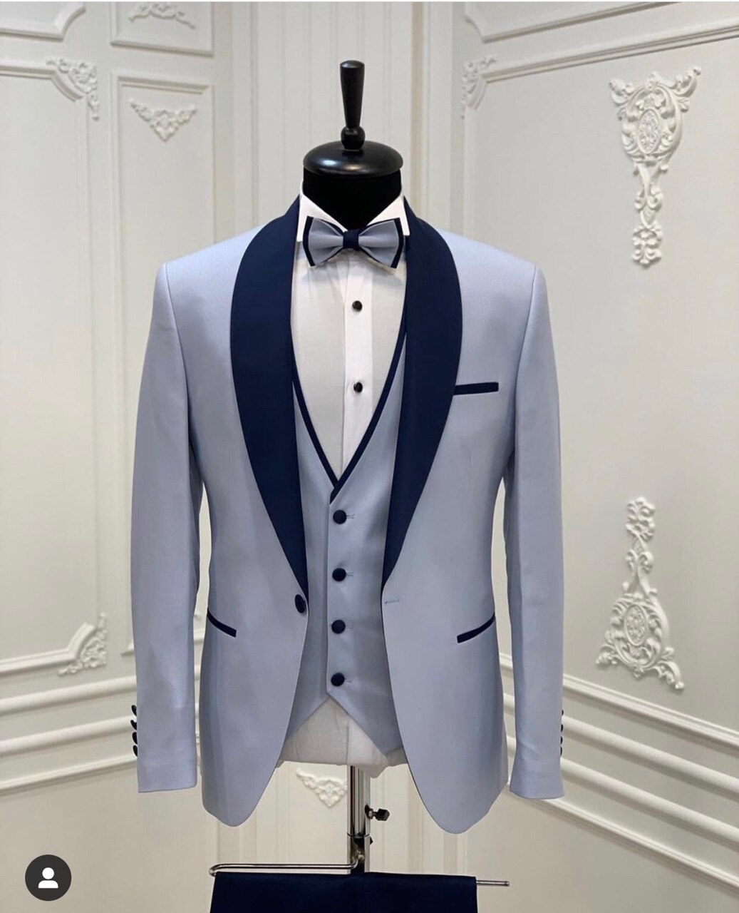 Custom Made 3-Pieces  Blazer Casual Business Gentlemen Groom Suits For Men Wedding Best Man