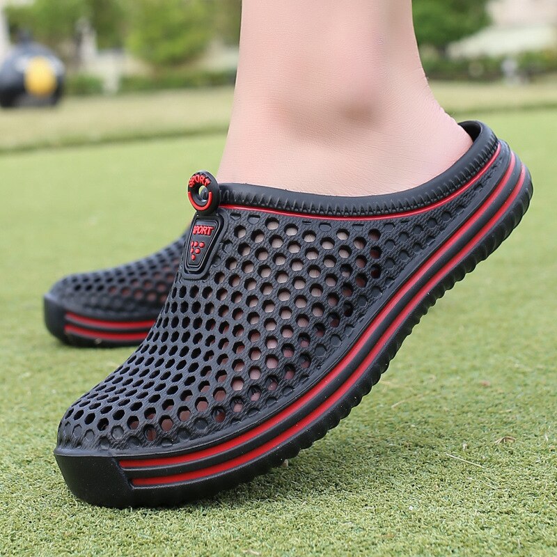 Summer Slippers Unisex Sandals Fashion Hollow Out Breathable Beach Slippers