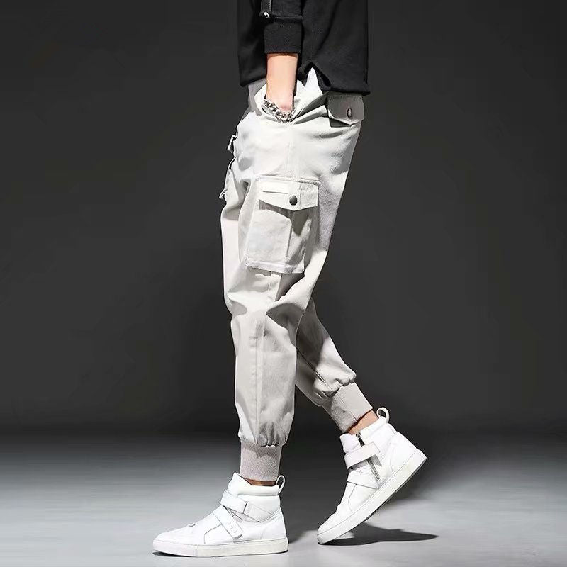 Cargo Pants Streetwear Joogers  Sweatpant Hip-hop Pockets Trousers for Men