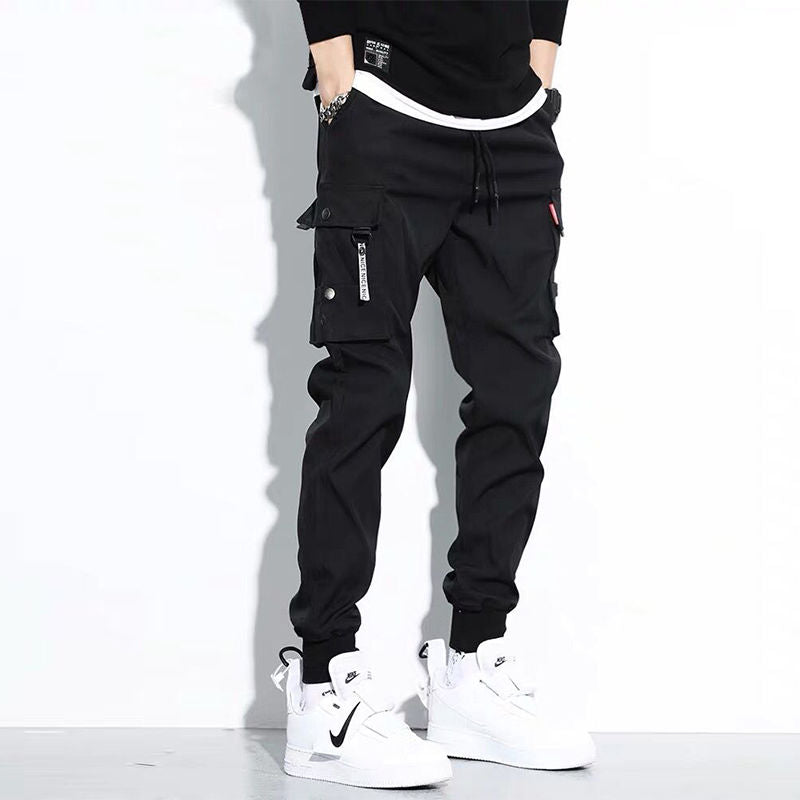 Cargo Pants Streetwear Joogers  Sweatpant Hip-hop Pockets Trousers for Men