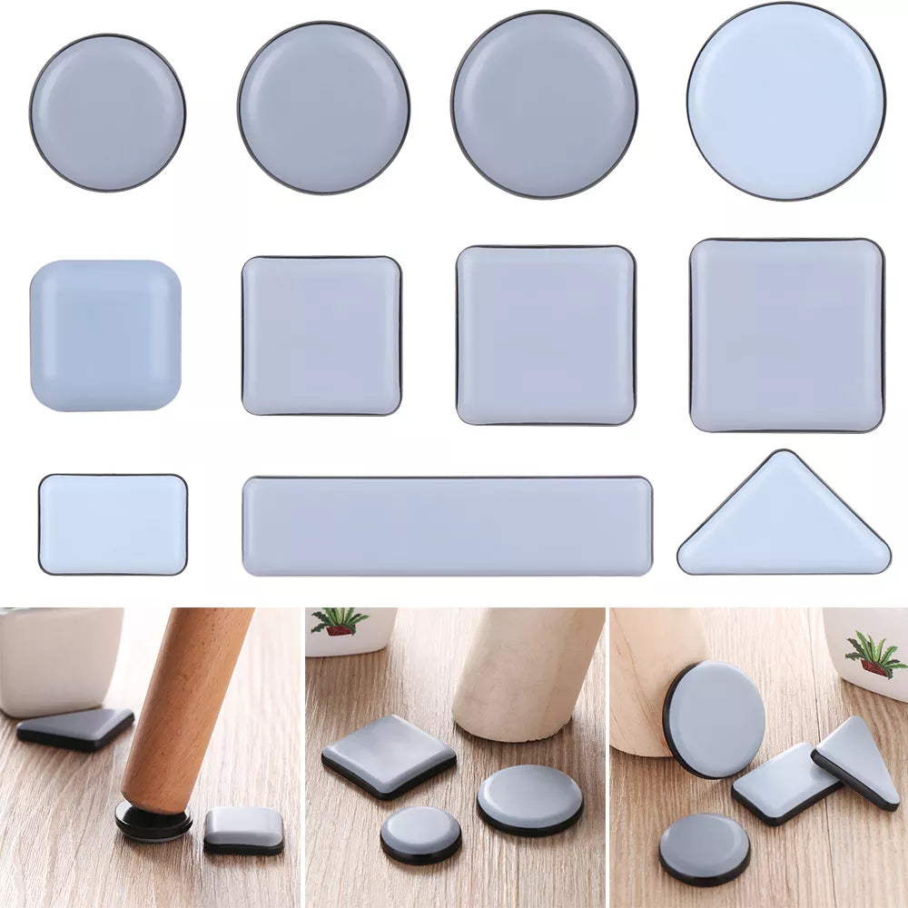 Various sizes and shapes Self-Adhesive Furniture Leg Slider Pads  Anti Slip Mat Bumper