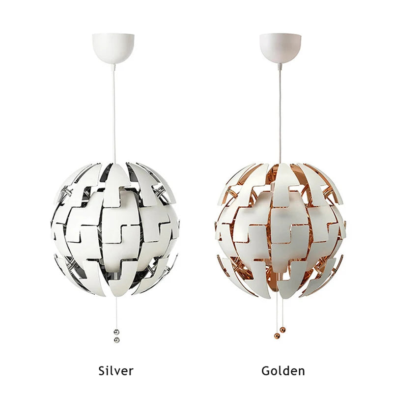 Nordic Simple Pendant Lamp Plated Acrylic Creative Personality Lighting Fixture