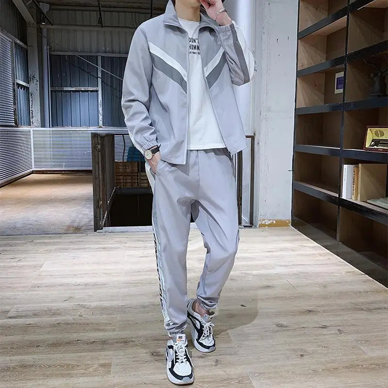 Designer Tracksuits  Jacket Waterproof Fashion Jogger Two Piece Sportswear for Men