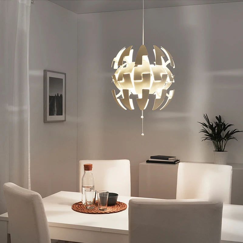 Nordic Simple Pendant Lamp Plated Acrylic Creative Personality Lighting Fixture