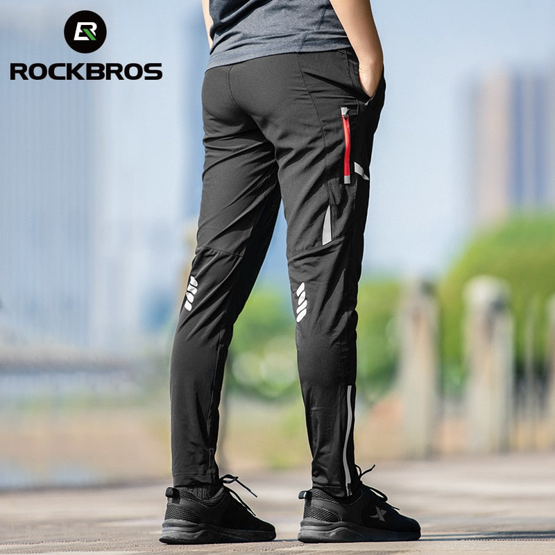 ROCKBROS Light Comfortable Cycling Pants  Summer Breathable Hight Elasticity Sports Pants for men