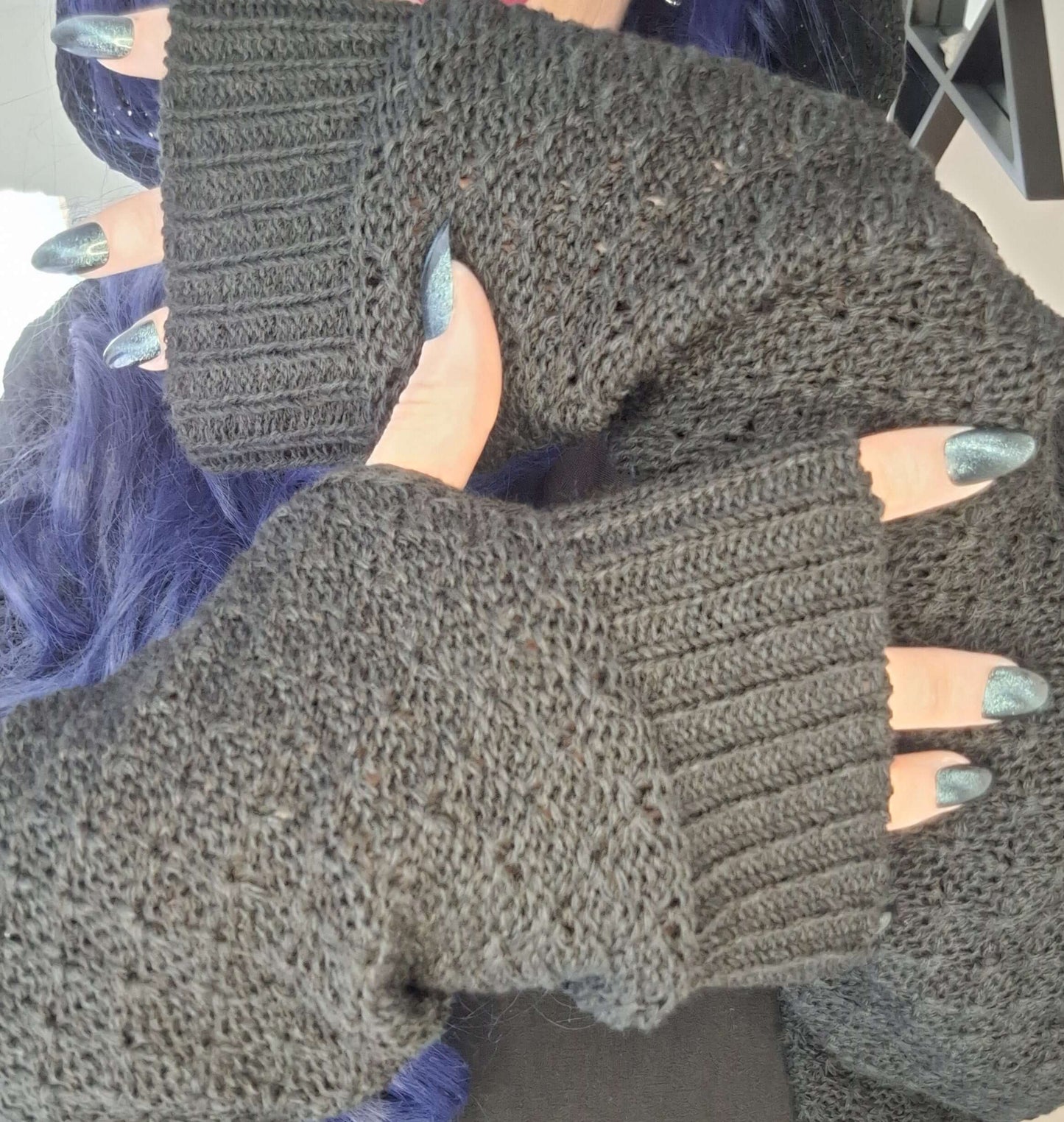 Necessary Evil UK Athena Long Hooded Cardigan