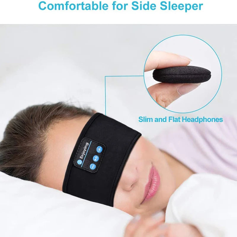 Wireless Bluetooth Earphone Sleeping Band Headphone Comfortable for Sports