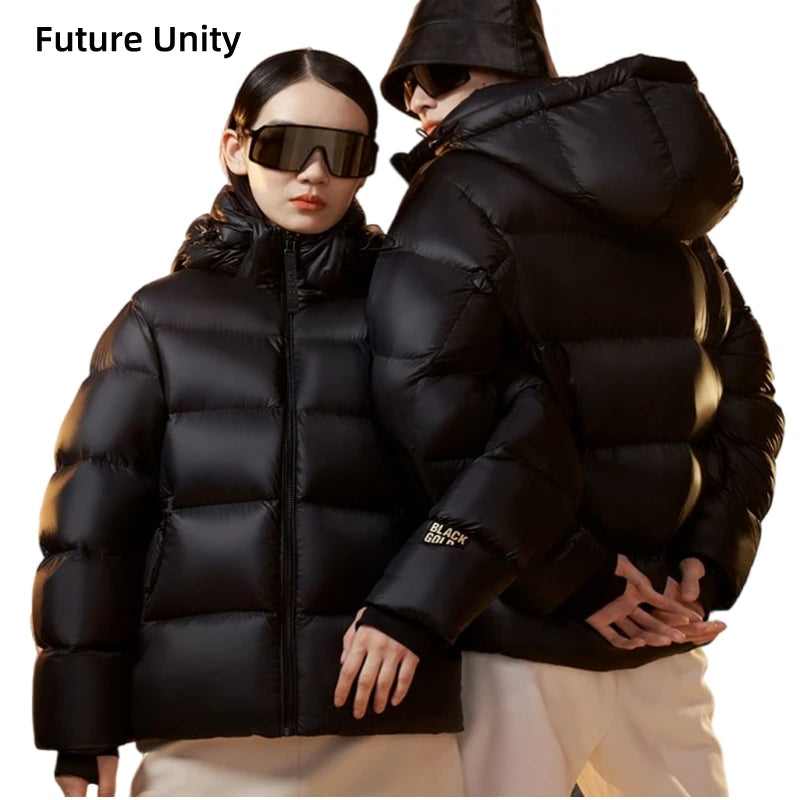 Winter Top Quality Jacket for Men and Women Goose Down Jackets Self-heating Waterproof Windbreaker