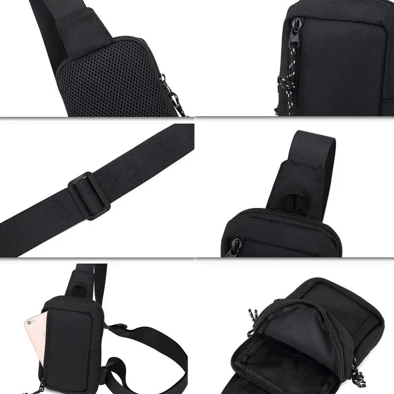 Men's Trendy Cross Body Fashion Bag for  Body Bag for Sports Outdoor Storage