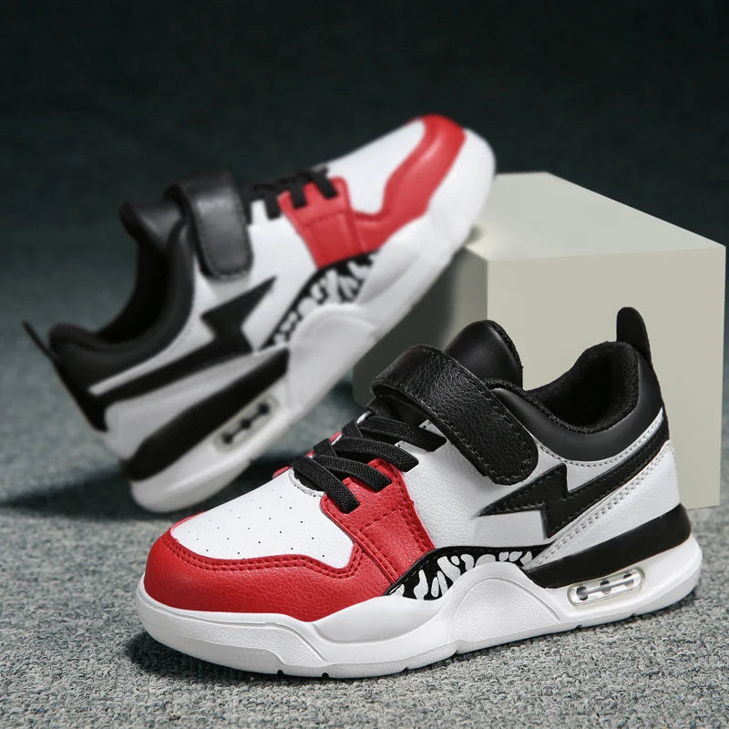 New Casual Retro Sport Shoes for Boys Girls Outdoor Jogging Air Cushion Sneakers