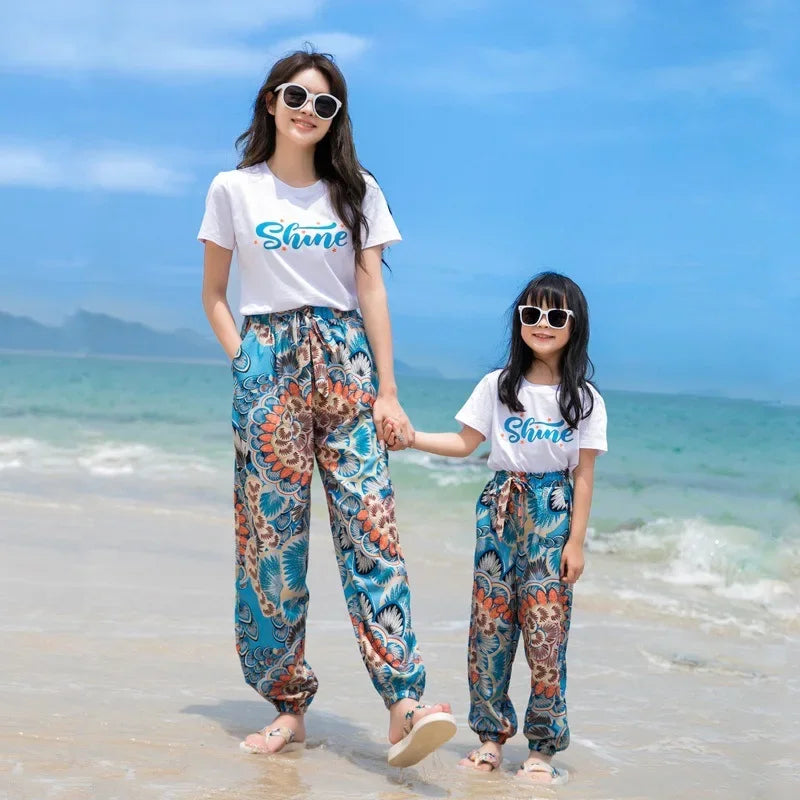 Summer Beach Family Matching Outfits