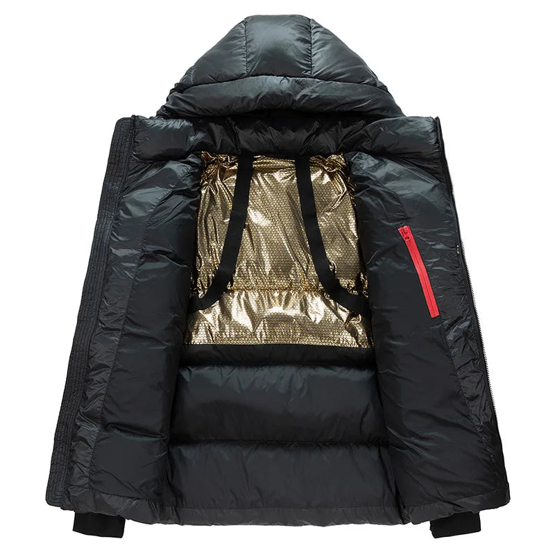 Down Jacket  New Casual Outerwear and Fashionable Trend of Winter Clothing for Men and Women