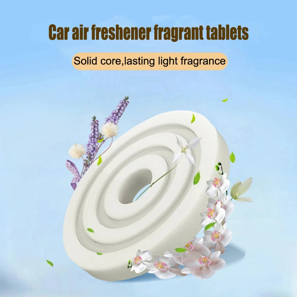 Car Air Freshener Fragrant Tablets Automobile Perfume Supplement Accessories