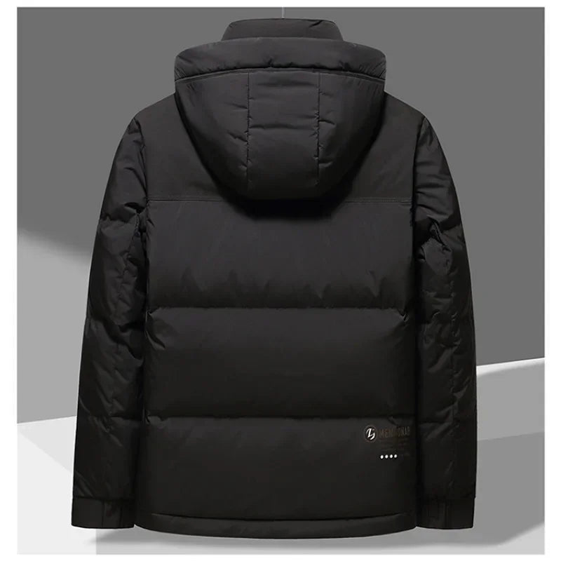 Autumn and Winter New Youth Fashion and Leisure Trend Versatile Standing Collar Down Jacket