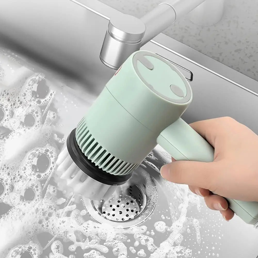 Automatic Handheld  Rechargeable Electric Cleaning Brush Dishwashing, Bottle brush and Bathroom