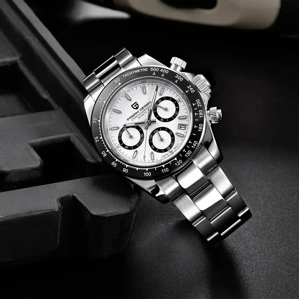 PAGANI DESIGN 2024 Men's Luxury Quartz Chronograph Watch