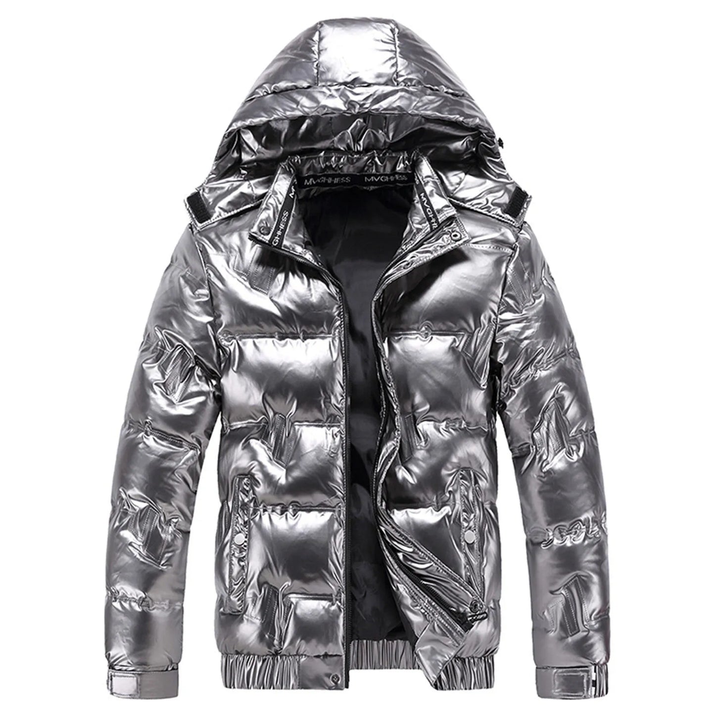 KANCOOLD Shiny Winter Puffer Jacket