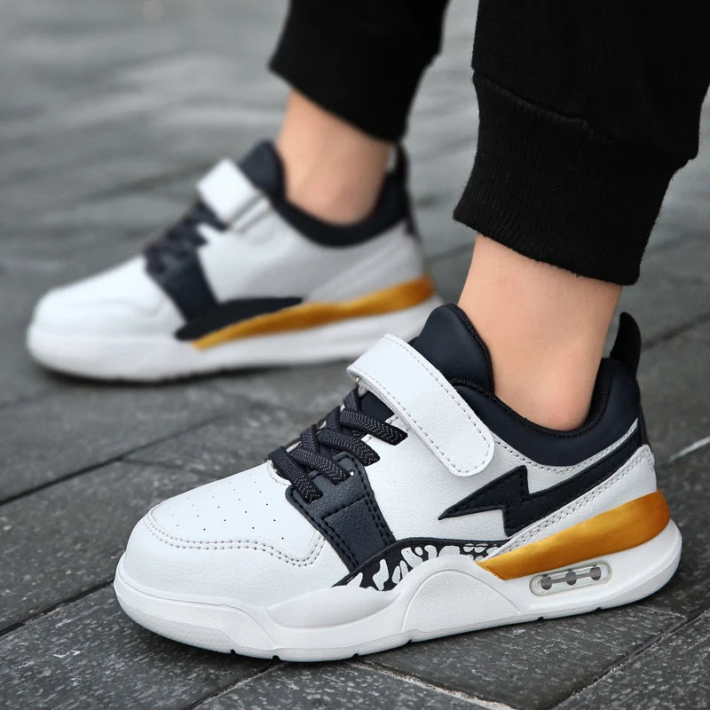 New Casual Retro Sport Shoes for Boys Girls Outdoor Jogging Air Cushion Sneakers