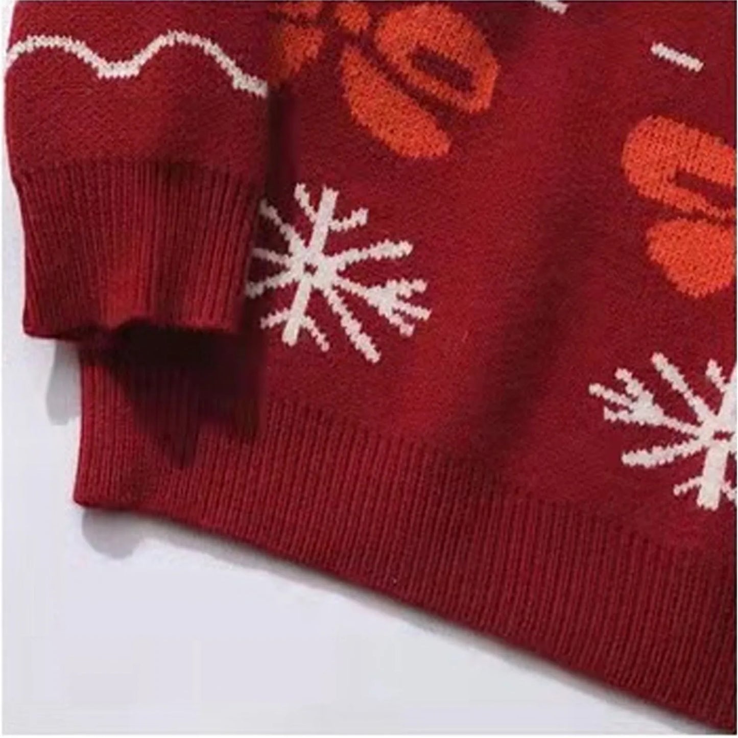 Vintage Christmas Fawn Sweater