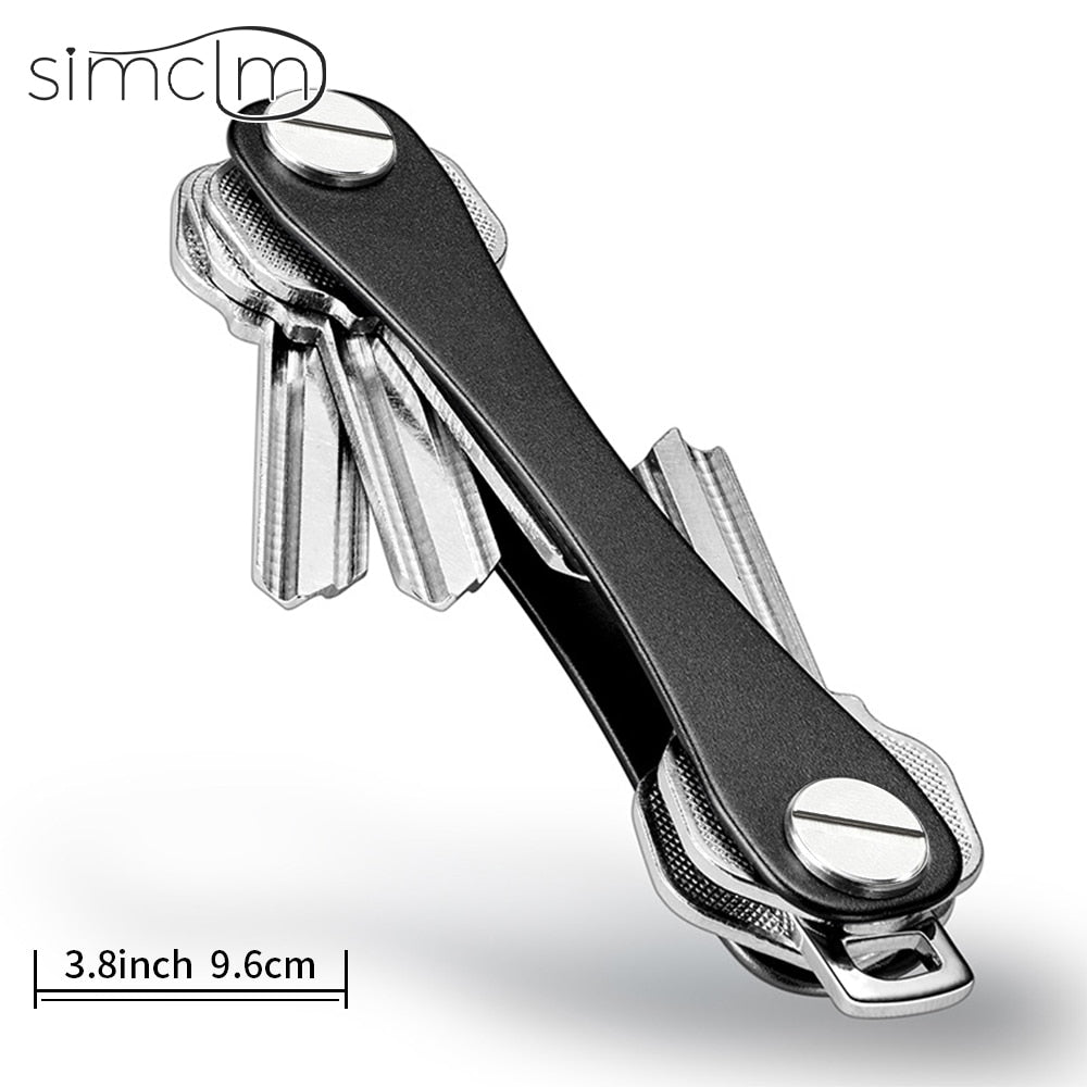 Smart Key Chain  Compact Key Decorative  Metal Key Clip Storage and Organizer