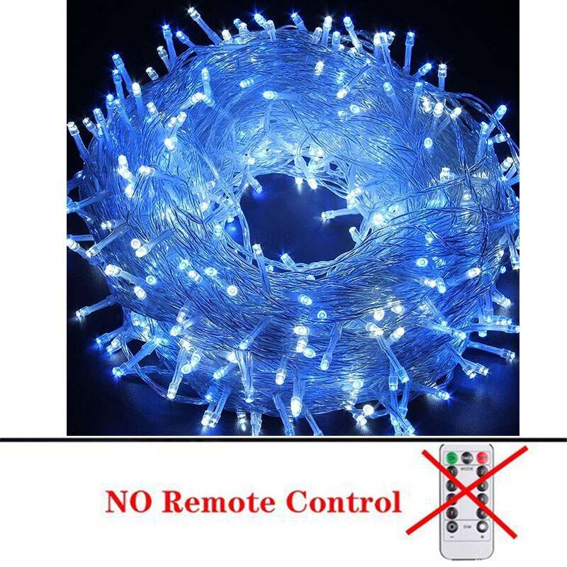 2022 Christmas Lights 5M-100M Led String Fairy Lights Outdoor Holiday Garden Decoration