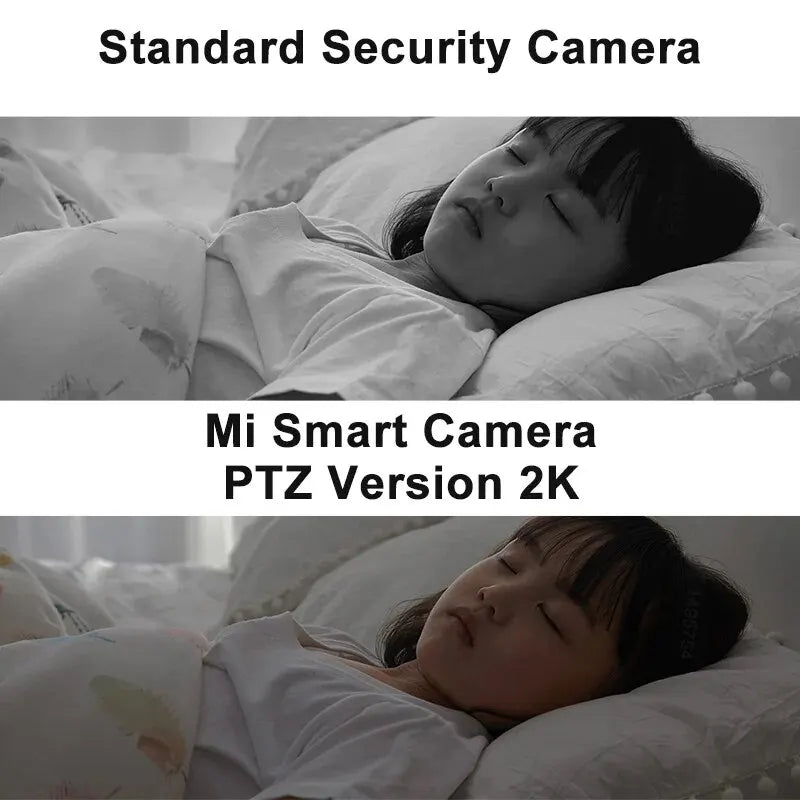 Xiaomi 360° Smart Home Security Camera 2K, 3MP AI Detection, Night Vision, Mi PTZ