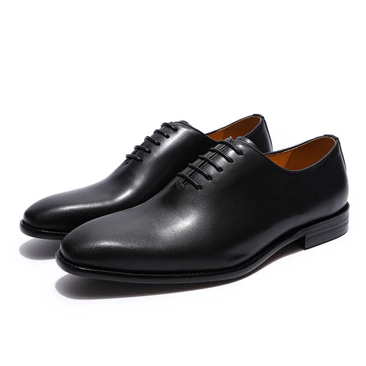 Classic Genuine Leather Oxford Style Men's Shoes