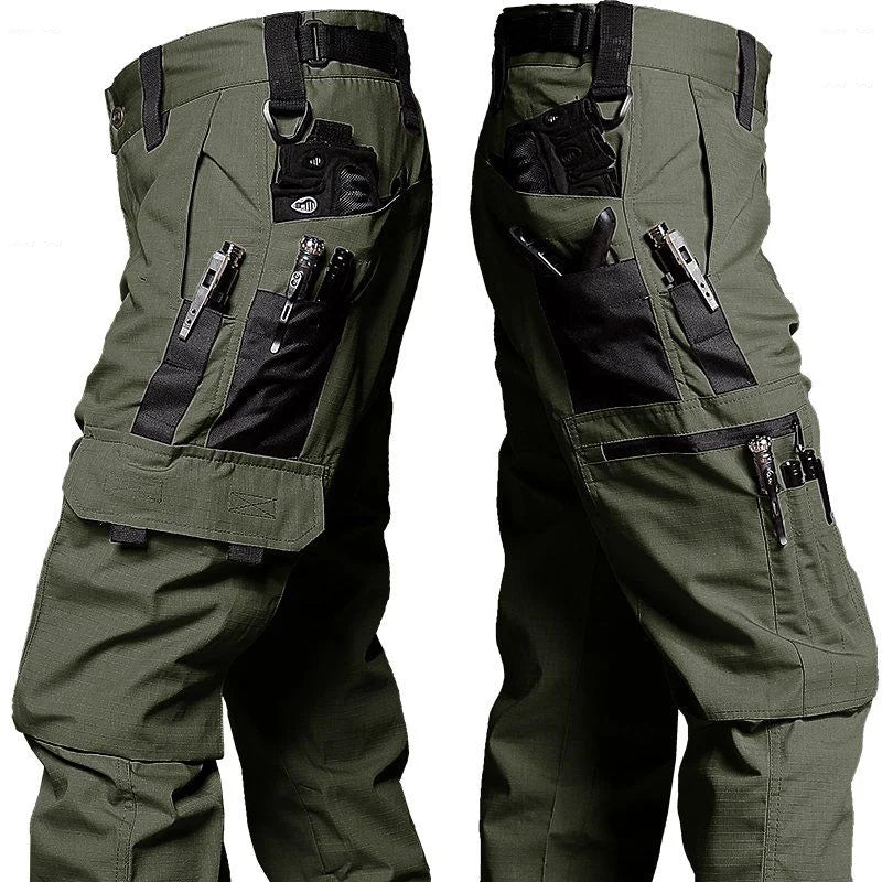 Men’s Military Tactical Bomber Set – Waterproof Jacket & Wear-Resistant Cargo Pants (2-Piece Combat Suit)