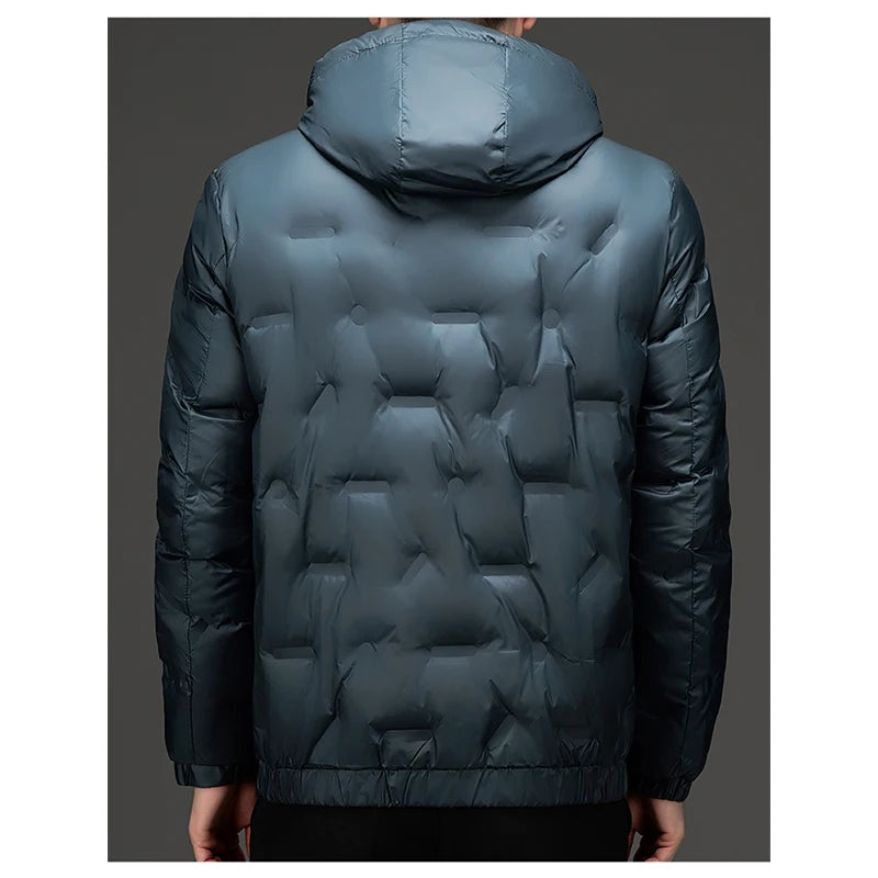 Men’s Hooded Cotton Jacket – Fashionable, Wind-Resistant Winter Parka for Ultimate Comfort