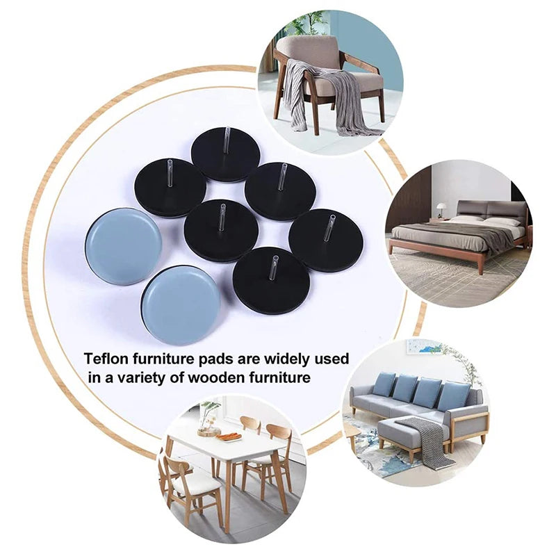 Furniture Sliders for Table, Chair, Sofa, Cabinet, and Mats Floor Protectors