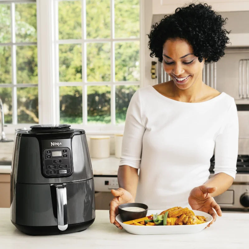 Ninja 4QT Air Fryer, Black, AF100WM