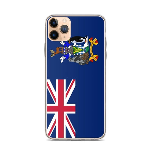 Coque de Télephone Drapeau de la Géorgie du Sud-et-les Îles Sandwich d
